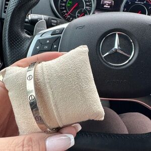 Cartier white gold size 18 Certificate and screwdriver